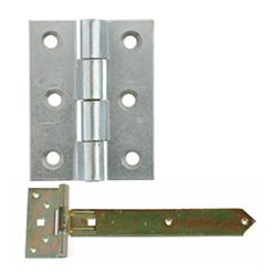 Hinges for wooden doors