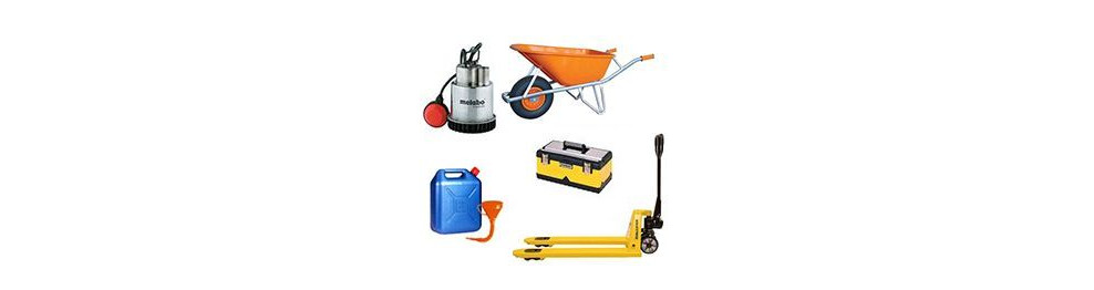 Site and workshop equipment