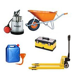 Site and workshop equipment