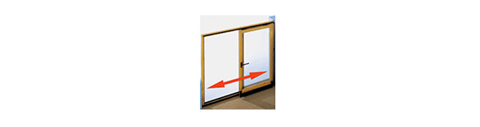 Hardware for sliding frames