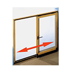 Hardware for sliding frames