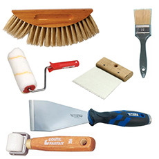 Brushes, rollers, spatulas, rollers
