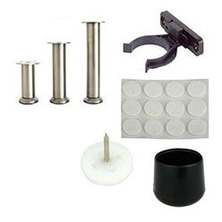 Supports et suspensions de caissons