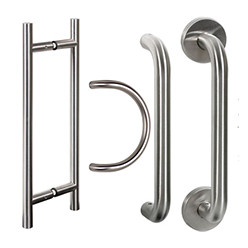 Door tie rods and accessories