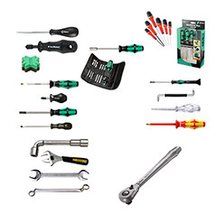 Screwdrivers, wrenches, ratchets