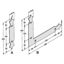  Hardware voor PVC-luiken