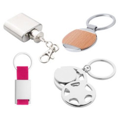 Metal & Aluminium keyrings