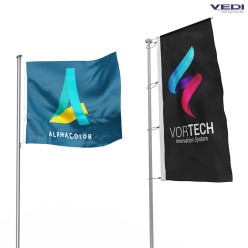 Custom-made and standard flags