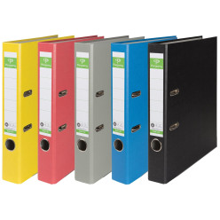 Lever arch files and spine labels