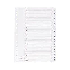 Intercalaires alphabétiques