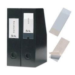 Self-adhesive filing aids