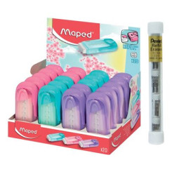 Eraser holders and refills