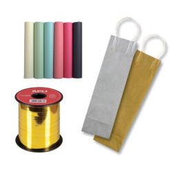 Geschenkpapier en linten