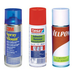 Aerosol glue