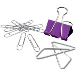 Paperclips, spijkers & diverse bevestigingsmiddelen