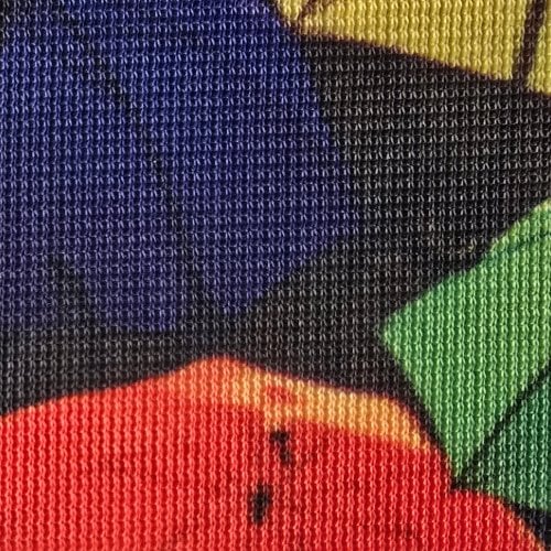 Textile polyester 110 g/m² pour barrière Heras