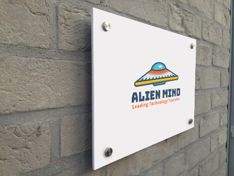 Fixation murale aluminium