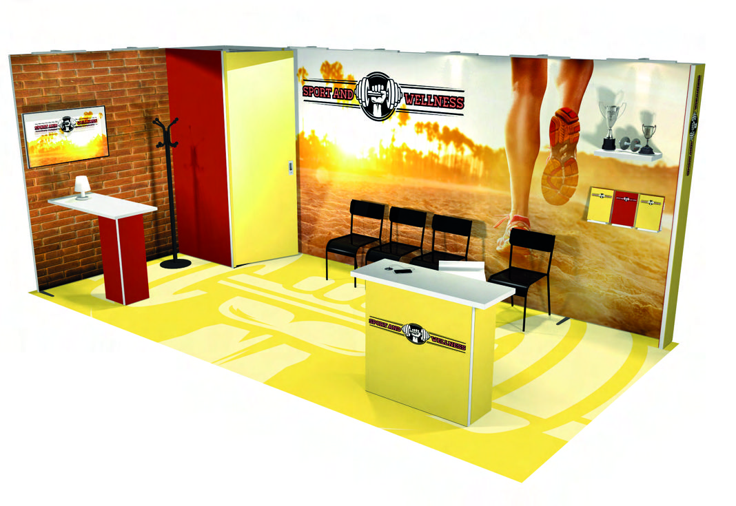 Stand 18 m²
