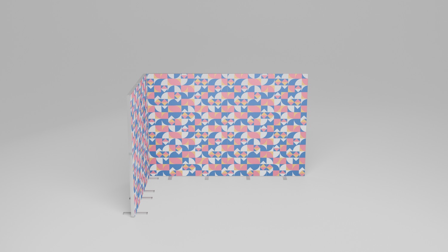 L-Shaped 2x3m Booth