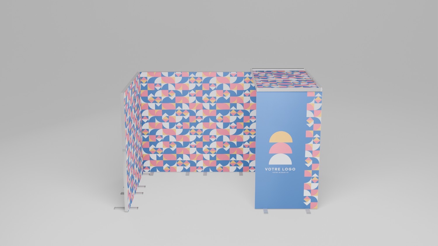 Booth with Roof 2x3m