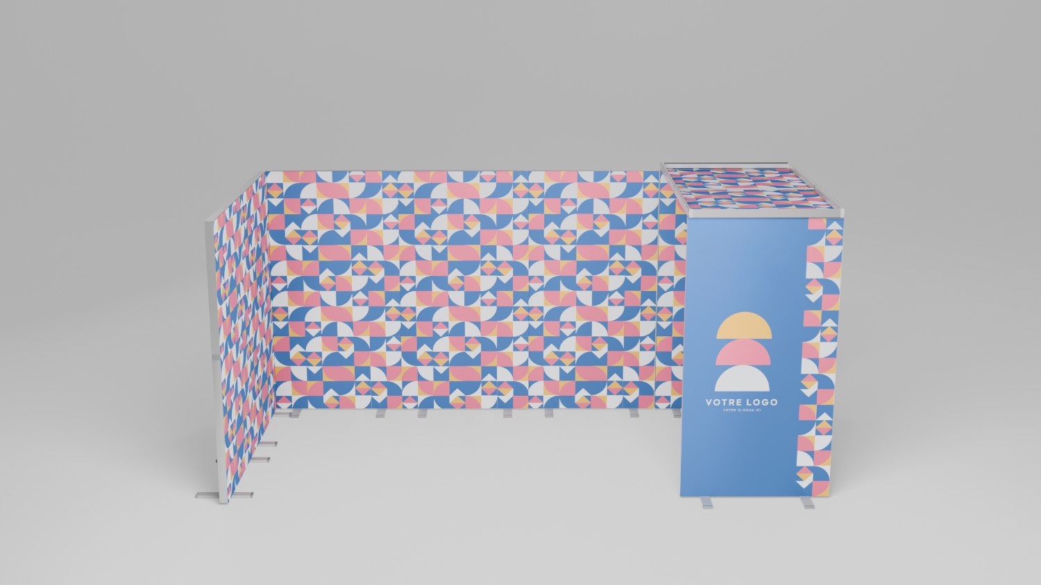 Booth with Roof 2x4m