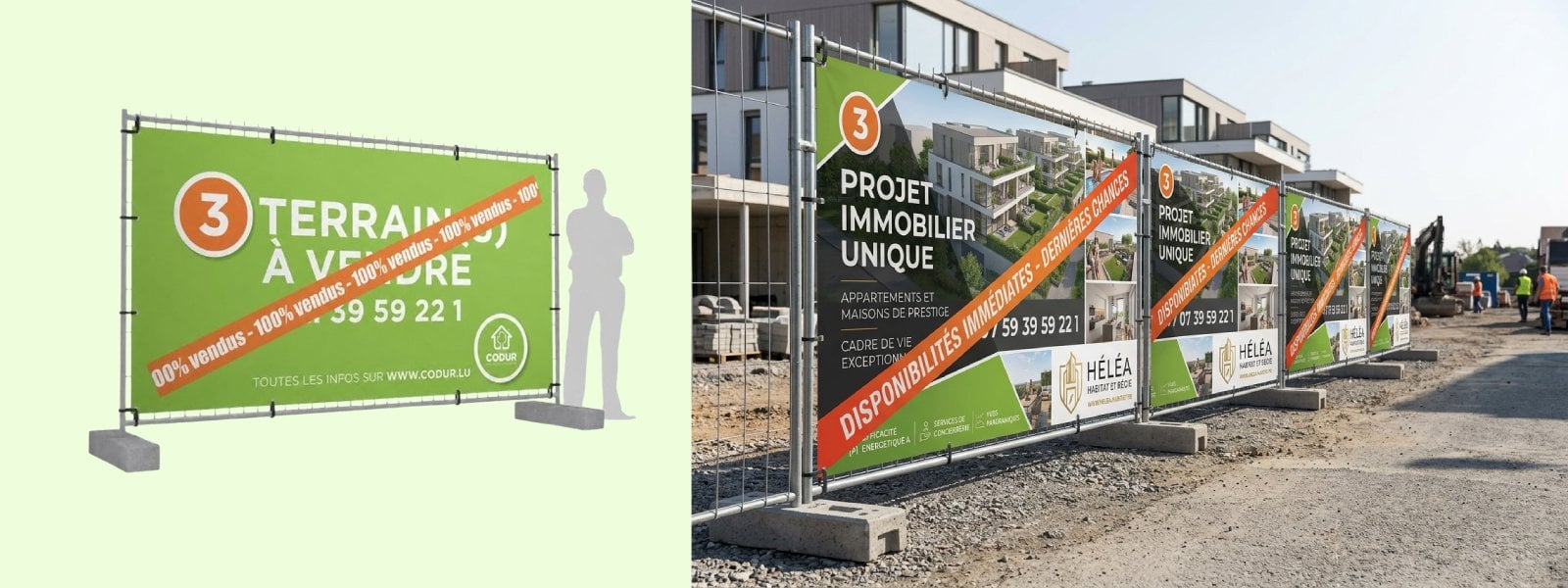 PROMO Bâche Heras